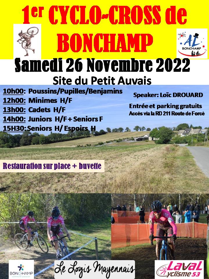 affiche 2022 Cyclo Cross